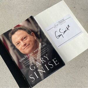Gary Sinease 2019 Signed Book Grateful American Actor Forrest Gump CSI GreenMile